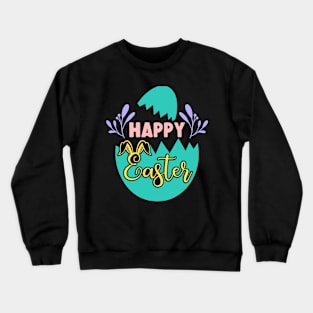 Happy Easter Easter Bunny Egg Hunting Happy Easter Day Crewneck Sweatshirt